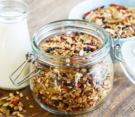 REZEPT TIPP --> GRANOLA EINFACH SELBSTGEMACHT