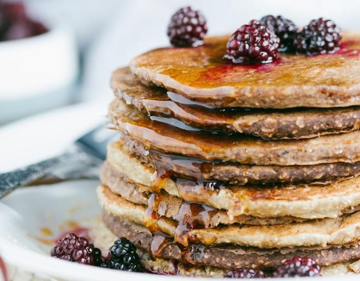 Rezept für gesunde Pancakes