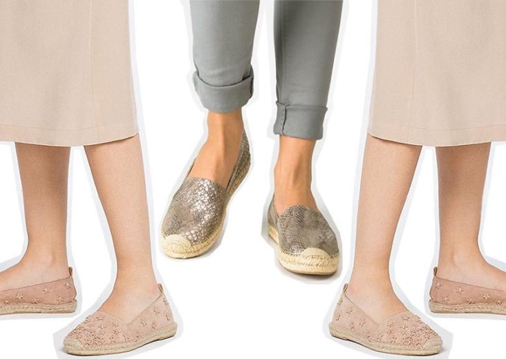 Espadrilles in Metallic oder Natur auf STRIKE magazin