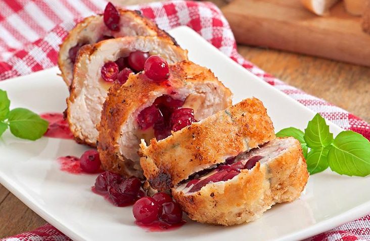 Rezept für Rouladen mit Hähnchen und Cranberry auf STRIKE magazin