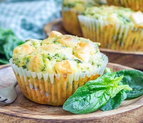 Spinat-Feta Muffin Rezept auf STRIKE magazin