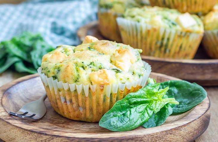 Spinat-Feta Muffin Rezept auf STRIKE magazin