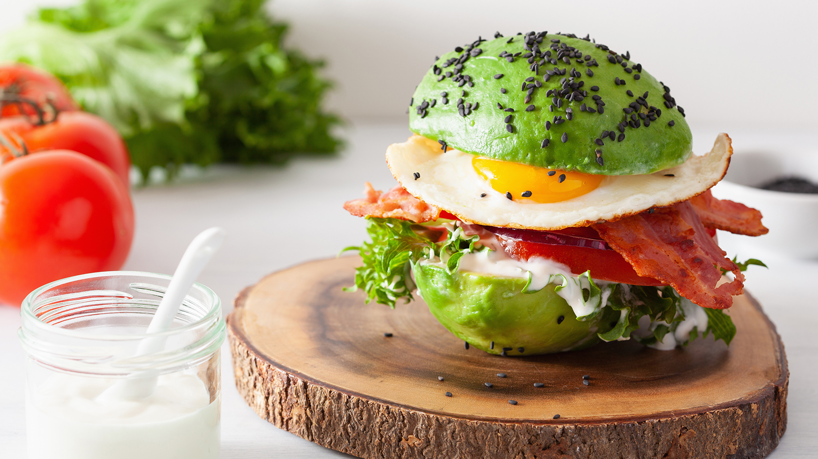 Glutenfreies Burger Rezept mit Avocado