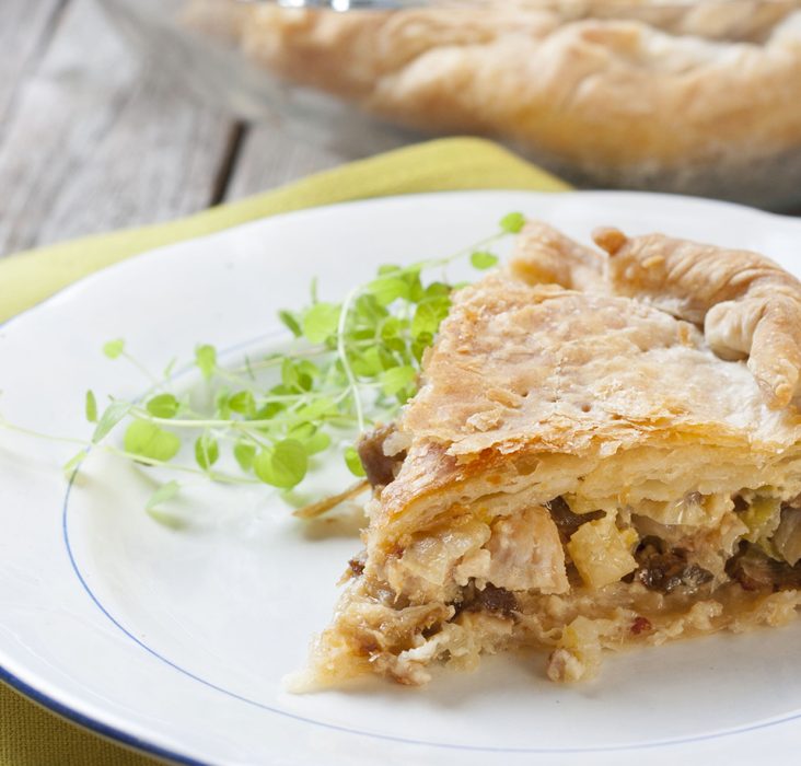 Einfaches Chicken Pie Rezept